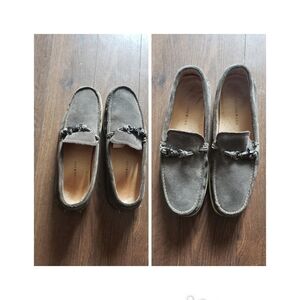 John Varvatos Star USA Suede Moccasin Shoe